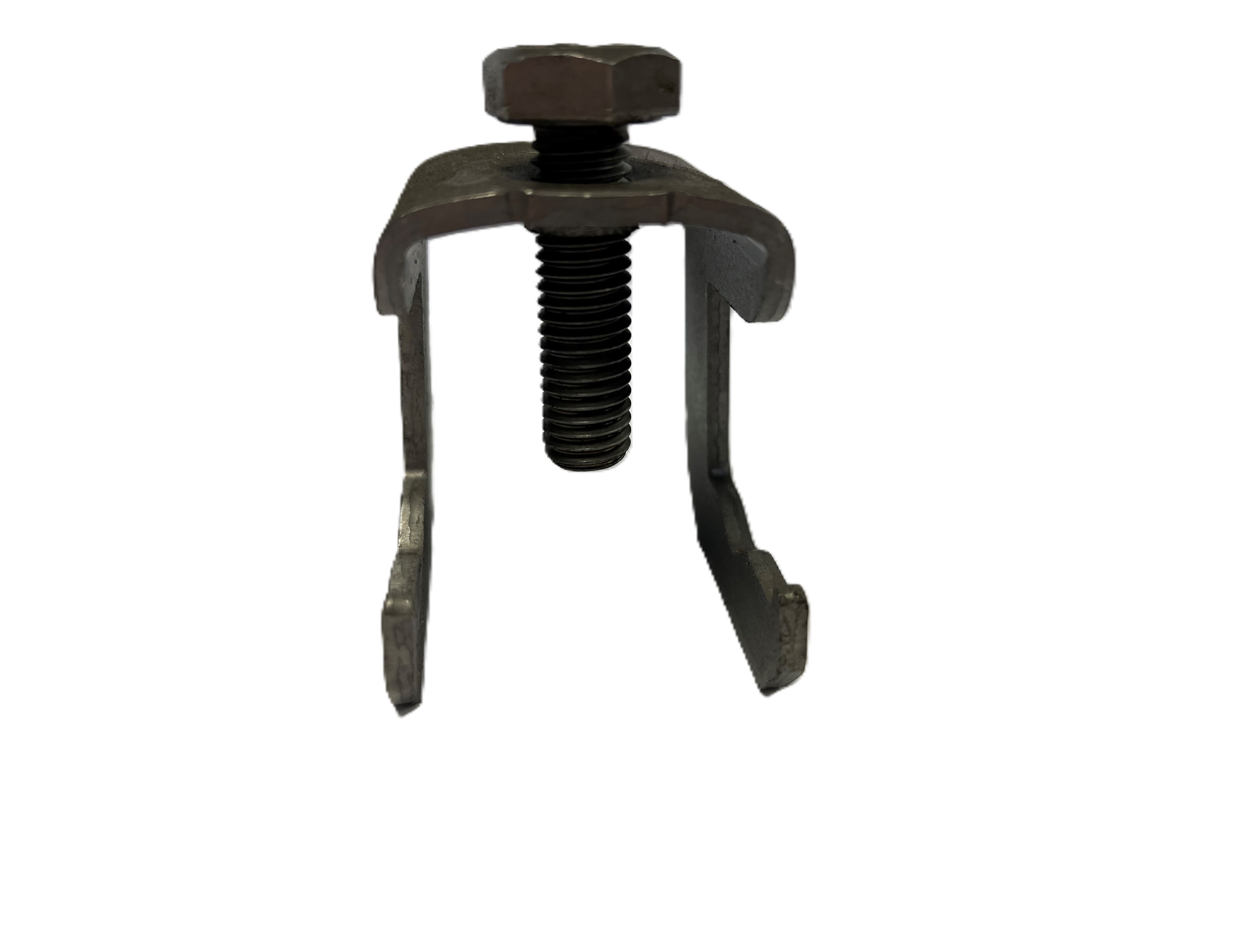 Złącze krzyżowe bednarka-pręt zbrojeniowy, stal czarna (max bednarka 30mm)