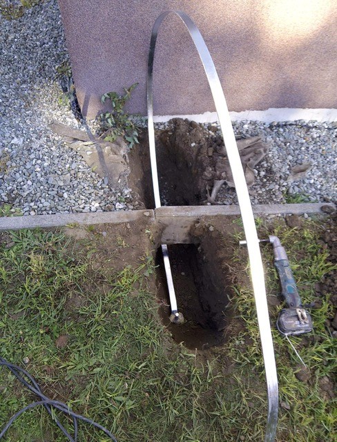 Bednarka ocynkowana 25x4 - odcinek 2,0 mb