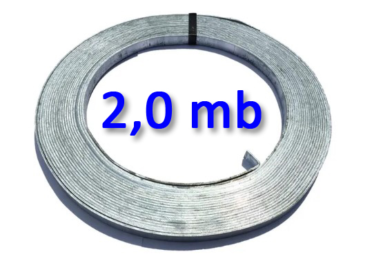 Bednarka ocynkowana 25x4 - odcinek 2,0 mb