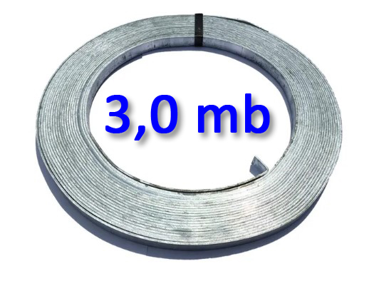 Bednarka ocynkowana 25x4 - odcinek 3,0 mb