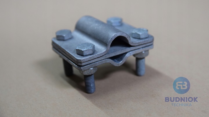 40 kompletów uziom ocynkowany fi 16mm, 1,5m, grot-grot + złącze krzyżowe 4xM8