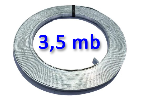 Bednarka ocynkowana 25x4 - odcinek 3,5 mb