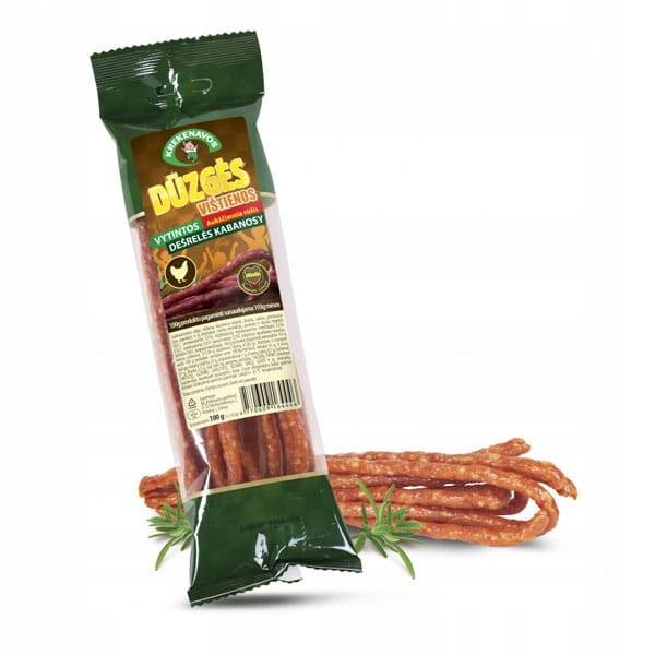 Kabanos Suszony Duzges z Kurczakiem 100g