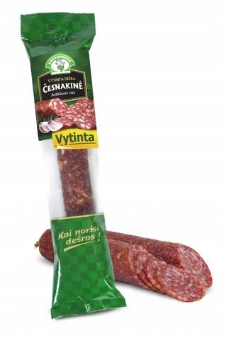 Kiełbasa wędzona na zimno  Cesnakine 230 g