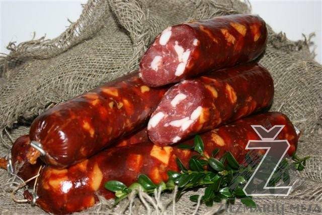 KINDZIUKOWA KIEŁBASA WĘDZONA NA ZIMNO