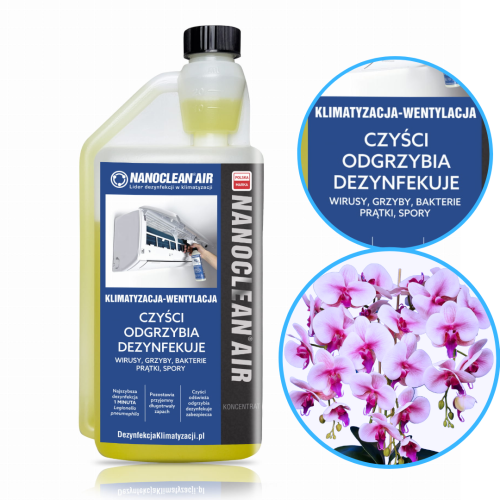 NANOCLEAN AIR Koncentrat o zapachu kwiatowym op. 1L. /AC79K1K/