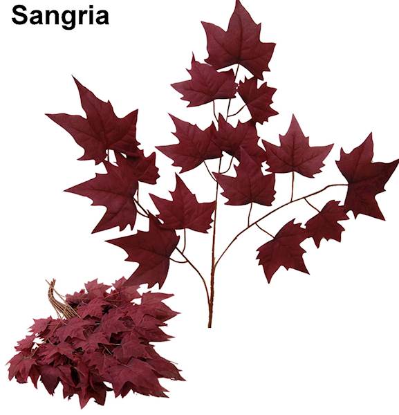 Liść klon x3, C157