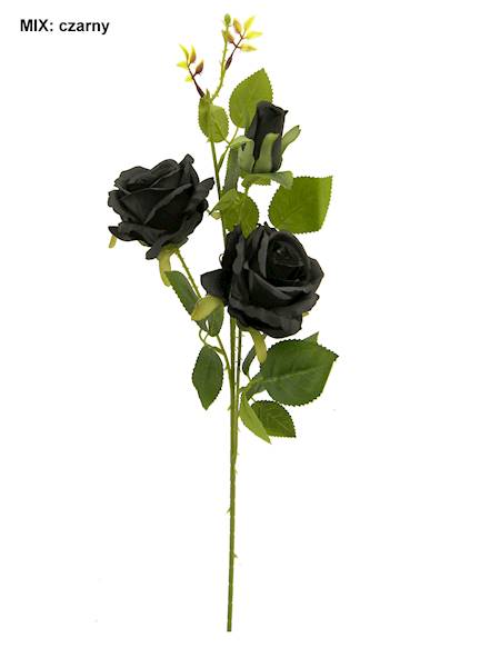 Gałązka róży x3, W003
