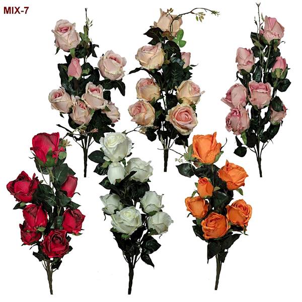 Bukiet róża x7, C189