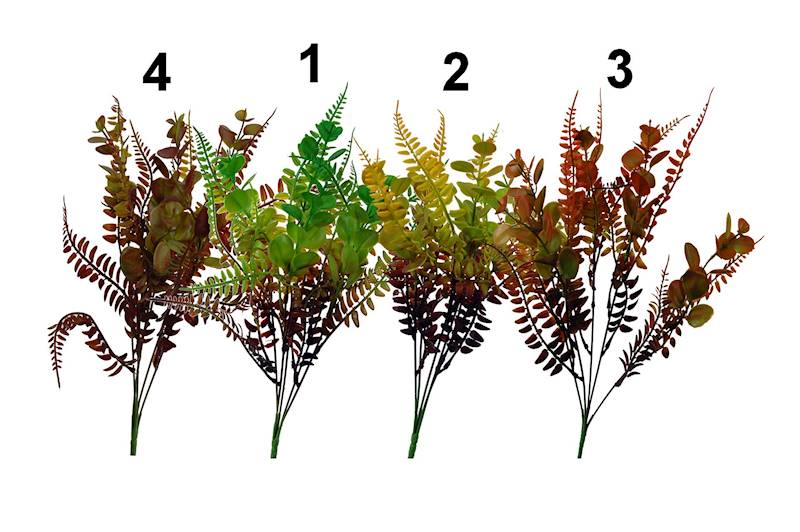 Bukiet x5 (jesienna paproć), D17