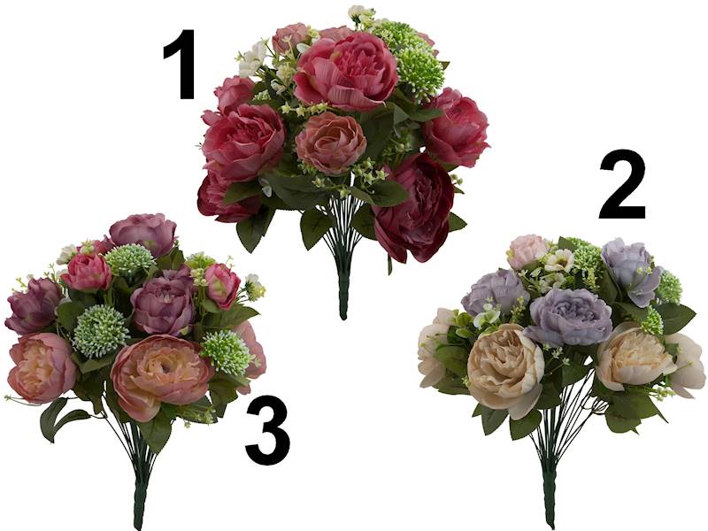 Bukiet peonia+dodatki x28, D8