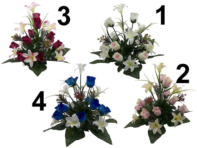Bukiet mieszany x24 - kompozycja, D6