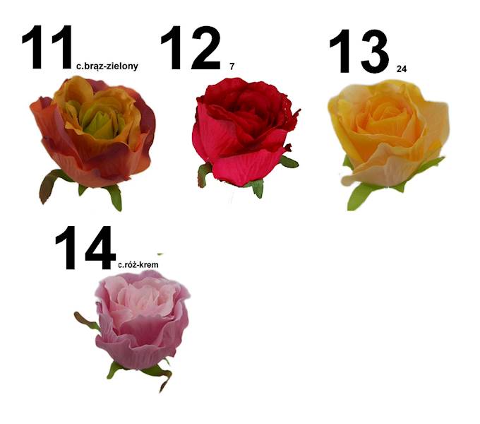 Róża pąk laleczka, K229