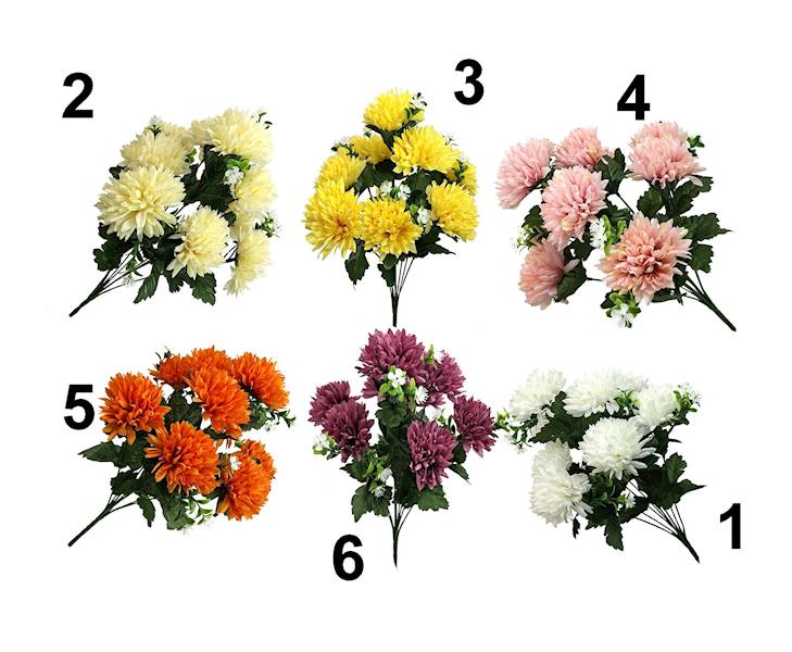 Bukiet chryzantema x9, C205
