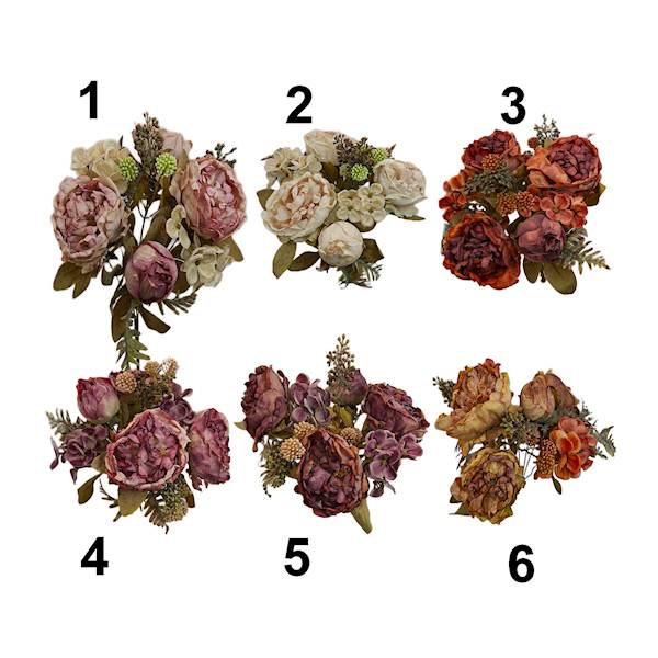 Bukiet peonia x4, C390