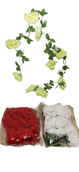 Róża - girlanda, FK033D