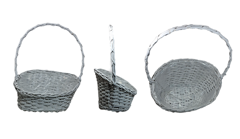 Kosz biały średni, ED13