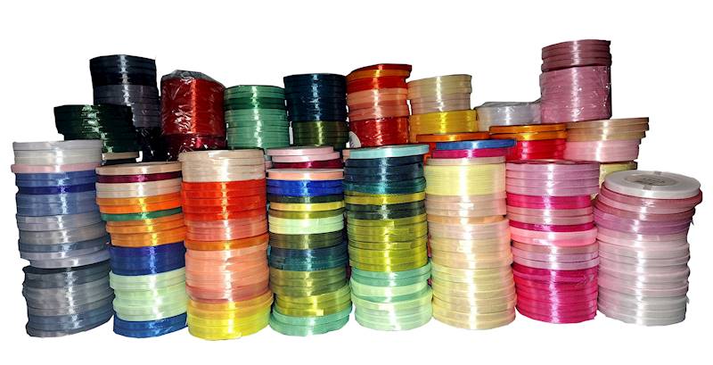 Wstążka satynowa 6mm/32mb, FW121