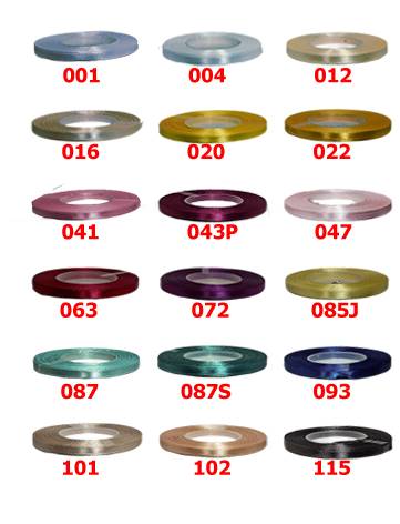 Wstążka satynowa 6mm/32mb, FW121