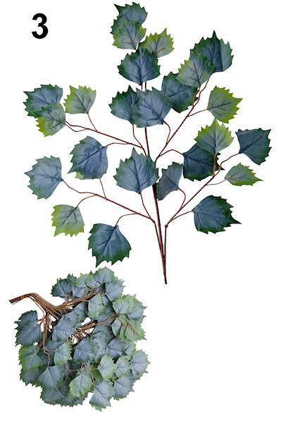 Liść orzech x5 GUMA, C676