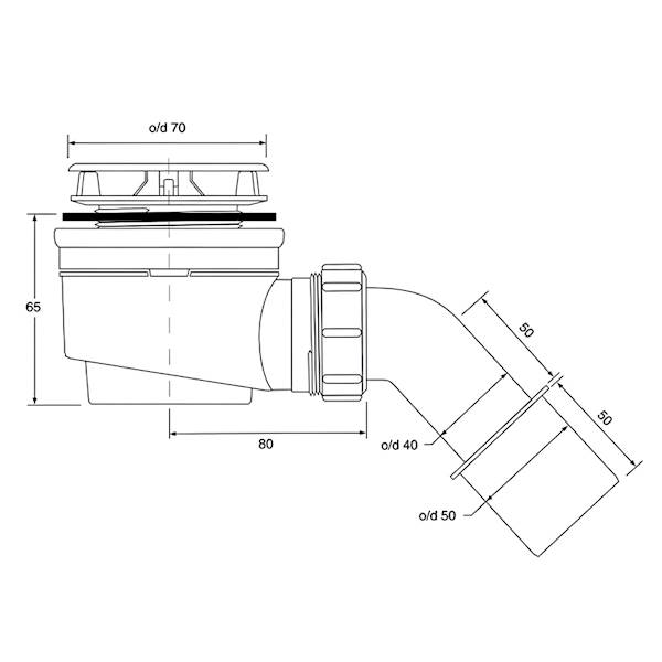 S.brodz.niski 50mm z od.40/50  z góry czysz.