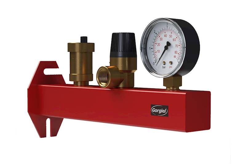 Zesp.nacz.wzbiorcz. C.O. b/osprzętu do 3 bar