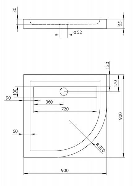 Br.póło.MINIMAL z odpł.liniowyn 90