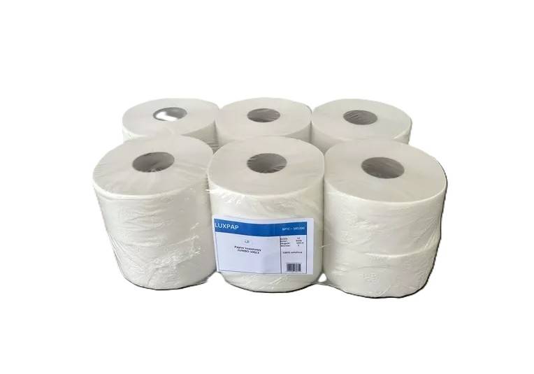 Papier toaletowy JUMBO 80/2 biały celuloza 12szt.