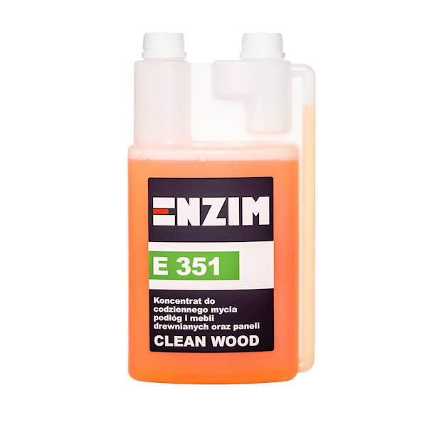E351 Płyn do podłóg i mebli z drewna CLEAN WOOD 1l