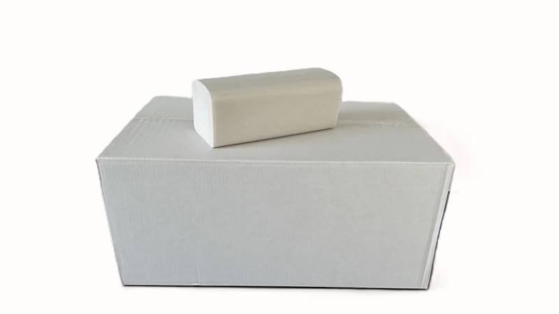 Ręczniki składane ZZ białe celuloza 4000szt.