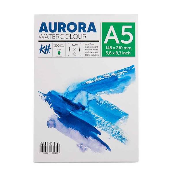 BLOK DO AKWARELI AURORA 300 G A5 