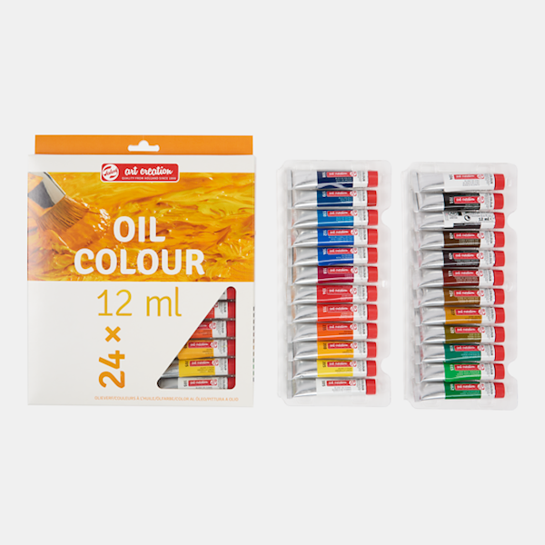 ZESTAW FARB OIL COLOUR 24X12 ML TALENS