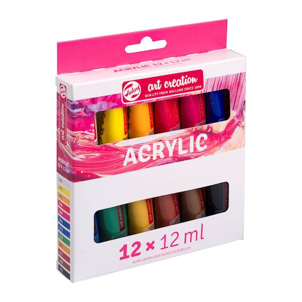 ZESTAW FARB ACRYLIC 12X12 ML TALENS