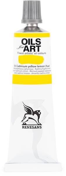 60 ML FARBA OLEJNA OILS FOR ART 9 RENESANS 