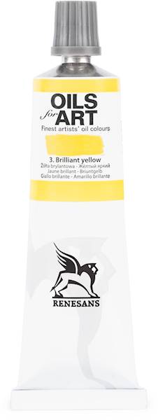 60 ML FARBA OLEJNA OILS FOR ART 3 RENESANS