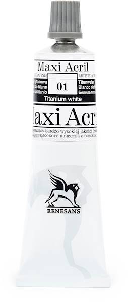60 ML MAXI ACRIL FARBA AKRYLOWA 1 RENESANS