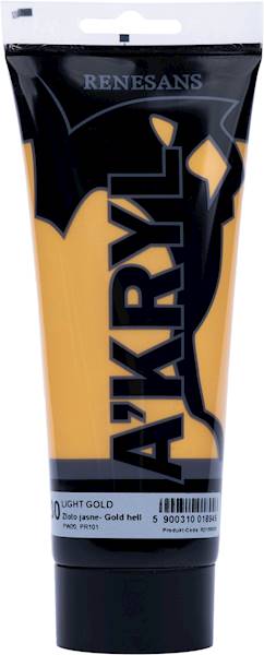 200 ML FARBA A'KRYL METALIC 30 RENESANS