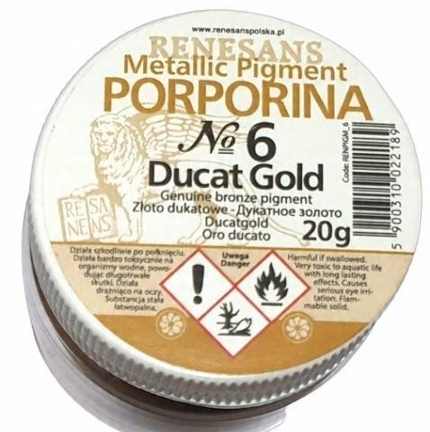 PORPORINA 6 DUCAT GOLD RENESANS
