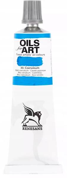 Farba olejna Oils for Art 30 COERULEUM 60 ml RENESANS