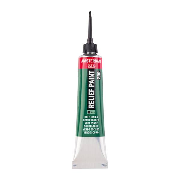 RELIEF PAINT AMSTERDAM 602 DEEP GREEN TALENS