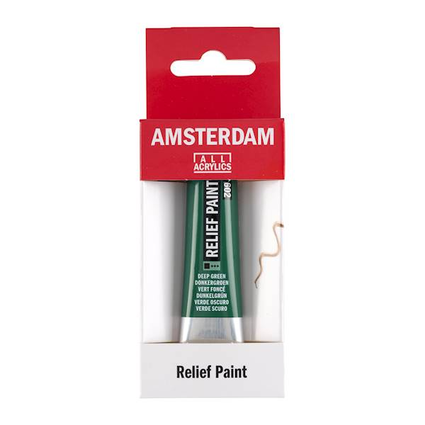 RELIEF PAINT AMSTERDAM 602 DEEP GREEN TALENS