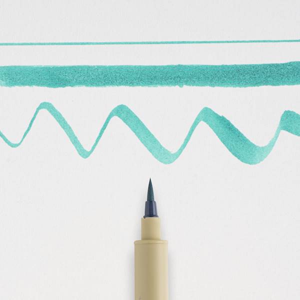 PIGMA BRUSHPEN 29 ZIELONY