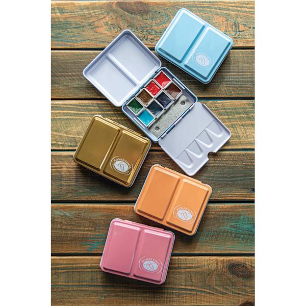 ZESTAW AKWARELI AQUARIUS MINI URBAN SKETCHERS PINK