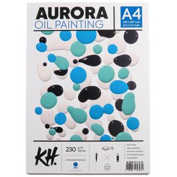 BLOK DO FARB OLEJNYCH AURORA A4