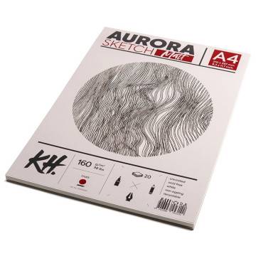 BLOK DO SZKICU SKETCH MATT A4 160g 20 ARK. AURORA