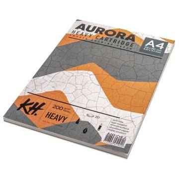 BLOK HEAVY CARTRIDGE A4 200g AURORA