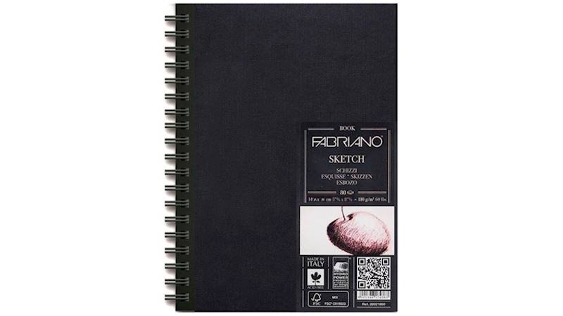 SKETCHBOOK FABRIANO NA SPIRALI 110g 21X29 FABRIANO