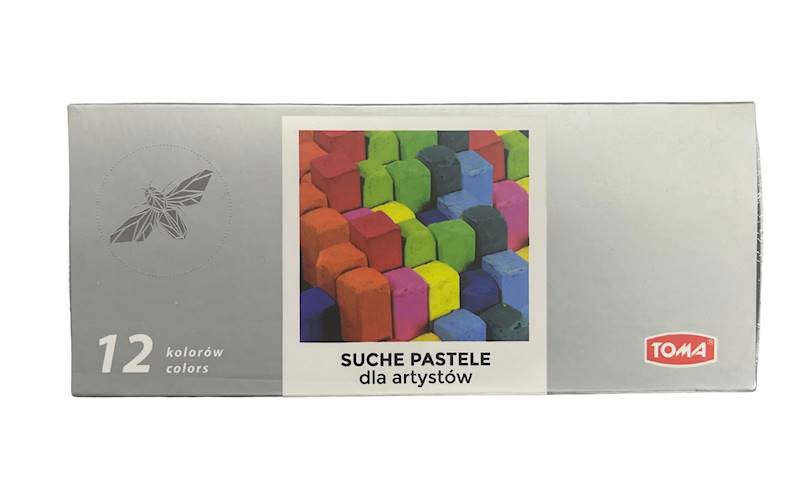 SUCHE PASTELE TOMA 12 SZT
