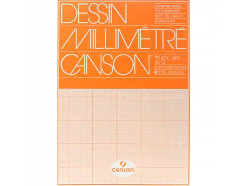 PAPIER MILIMETROWY 90G A4 CANSON