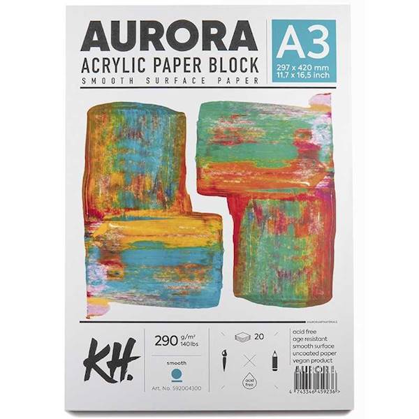 BLOK DO FARB AKRYLOWYCH AURORA A3